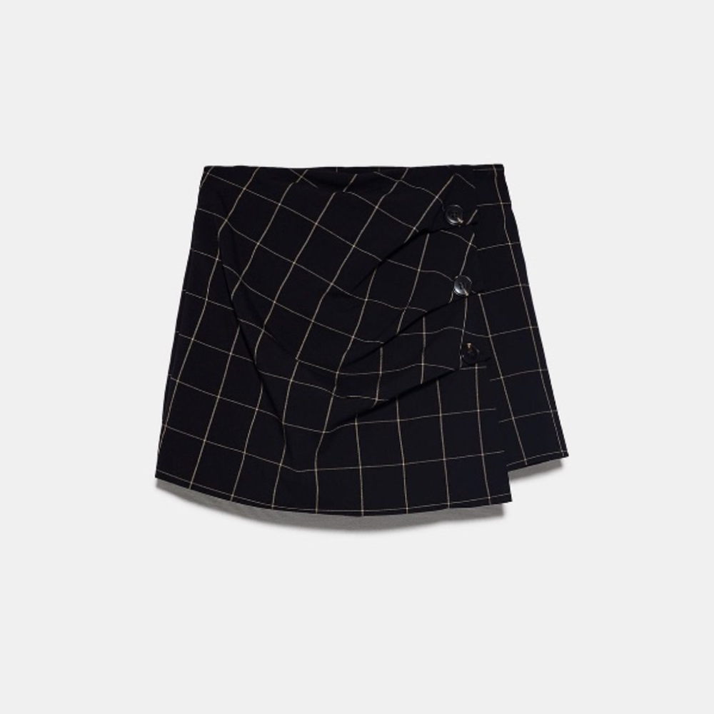 PLAID MINI SKORT